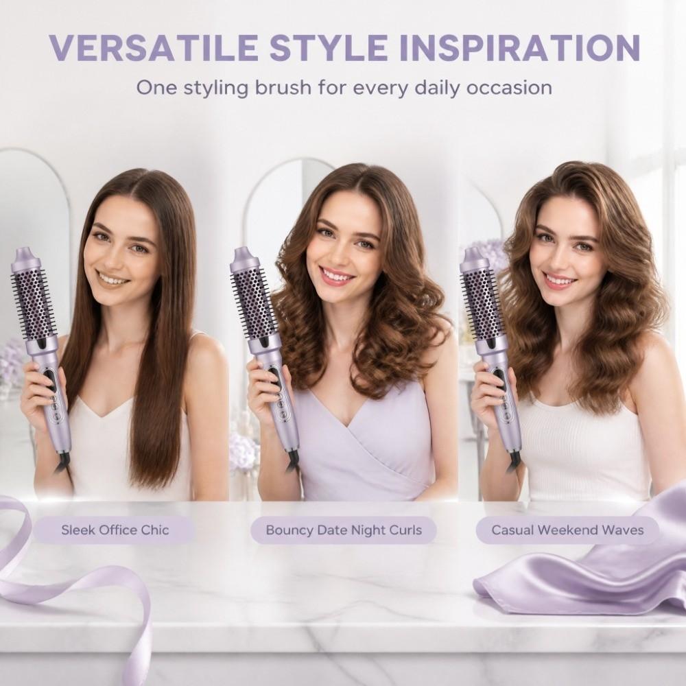 Curling Hair Styling Comb Straightening Hair Styling Brush Daily Household Use