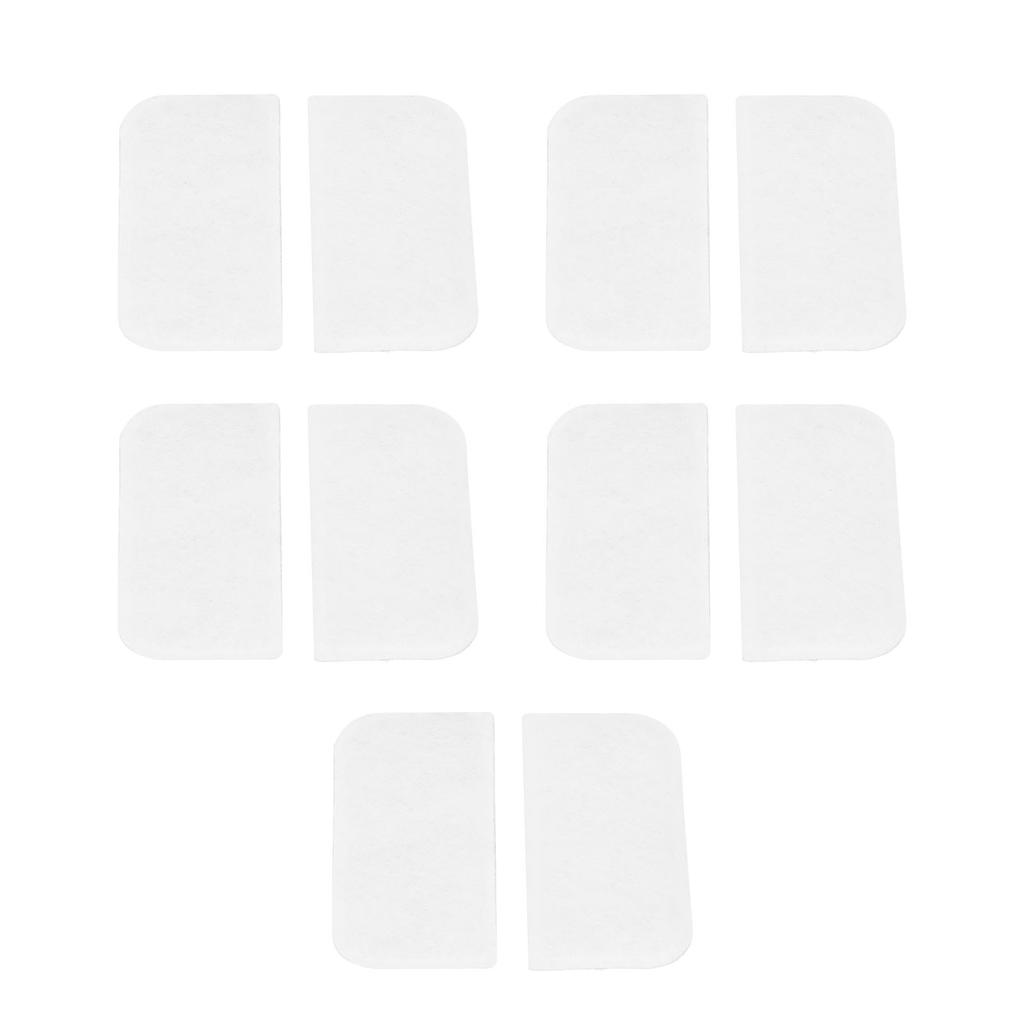 10pcs Replacement Filters Portable Soft Cotton Filter Set Accessory for Yuwell Breathing Machine