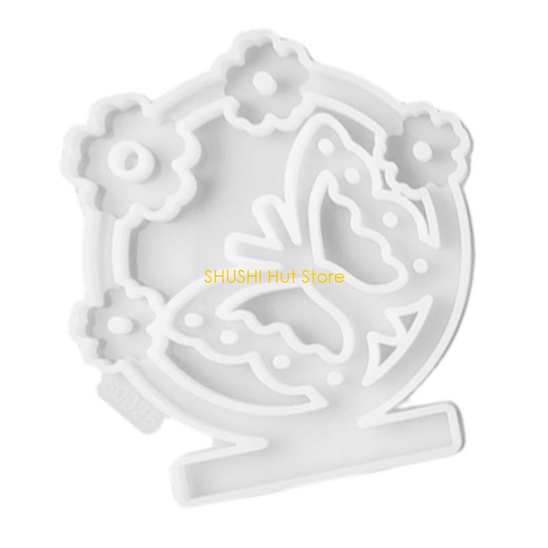 Easter Butterfly Stand Molds with Base for DIY Craft Easter Decorations D57B