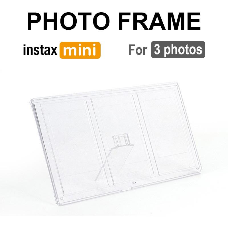 [Film Lab] Desktop Photo Frame with 3 Pockets for Instax Mini Photo CAC35