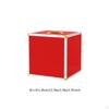 Lucky Draw Box Voting Donation for Annual Meeting Fundraising 35x35x35cm All red