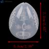 1/2/5PCS Clear Egg Shaped Empty Makeup Sponge Storage Box Portable Plastic Cosmetic Puff Organizer Rack Blender Holder Stand