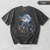 Vintage Monkey Moon Graphic Tee, Funny Macaque Meme Shirt, Retro 90s Ape T-Shirt, Three Primate Howling Tee, Gag Gift for Animal Lovers