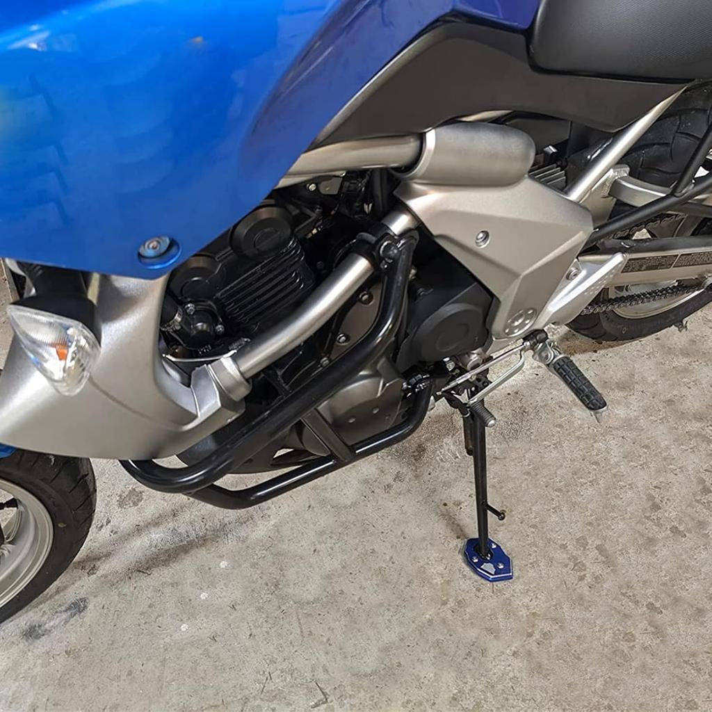 Motorcycle Kickstand Extender Foot Side Stand Extension Pad Support Plate For Kawasaki Z650 Z900 Z1000 Z1000SX ER-6N ZX6R ZX10R