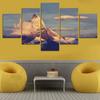 5 Piece Landscape Wall Art Canvas Painting Modern Home For Decoration Living Room HD Print Modular Framework Pictures Mural Arts