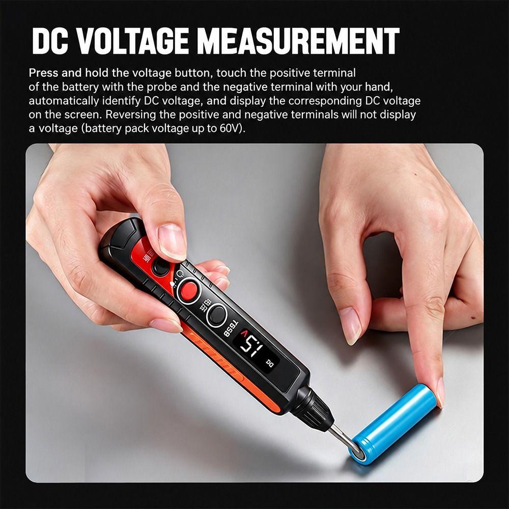 Non Contact Voltage Tester Pen LED Digital Display Electrician Tester  Home Electrical Testing