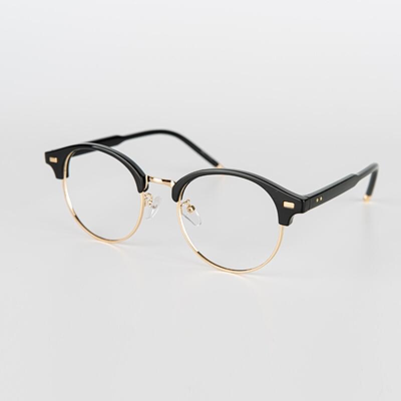 SBKA Raid-C02 gold-rimmed glasses