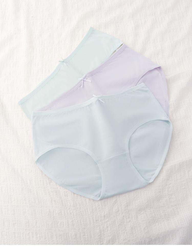 3-Pack Seamless Cotton Underwear for Women