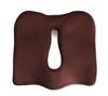 TRADE ONE Chair Ergo Memory Pelvic Desk 20512 Pad, Cushion, Cushion, Foam, Chair, Orthodontics, Work, Office, Cushion, Brown,