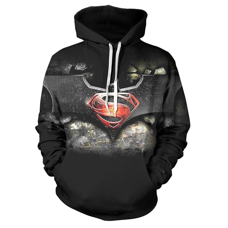 Premium Quality Superhero Batman 3d Print Hoodie Sweatshirt For Women And Men M-4xl