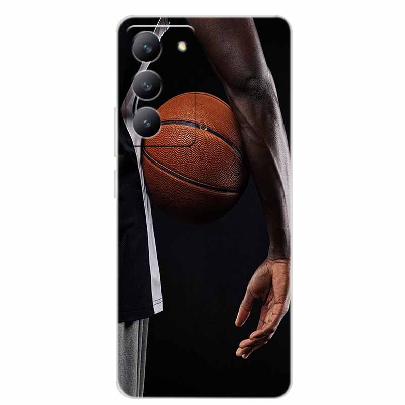 For Redmi 15 4G Phone Case Fashion Flowers Transparent Silicone TPU Soft Back Cover Case For Xiaomi Redmi 15 5G Case Redmi15 Bag