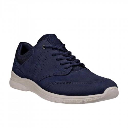 Ecco Mens Irving Leather Trainers