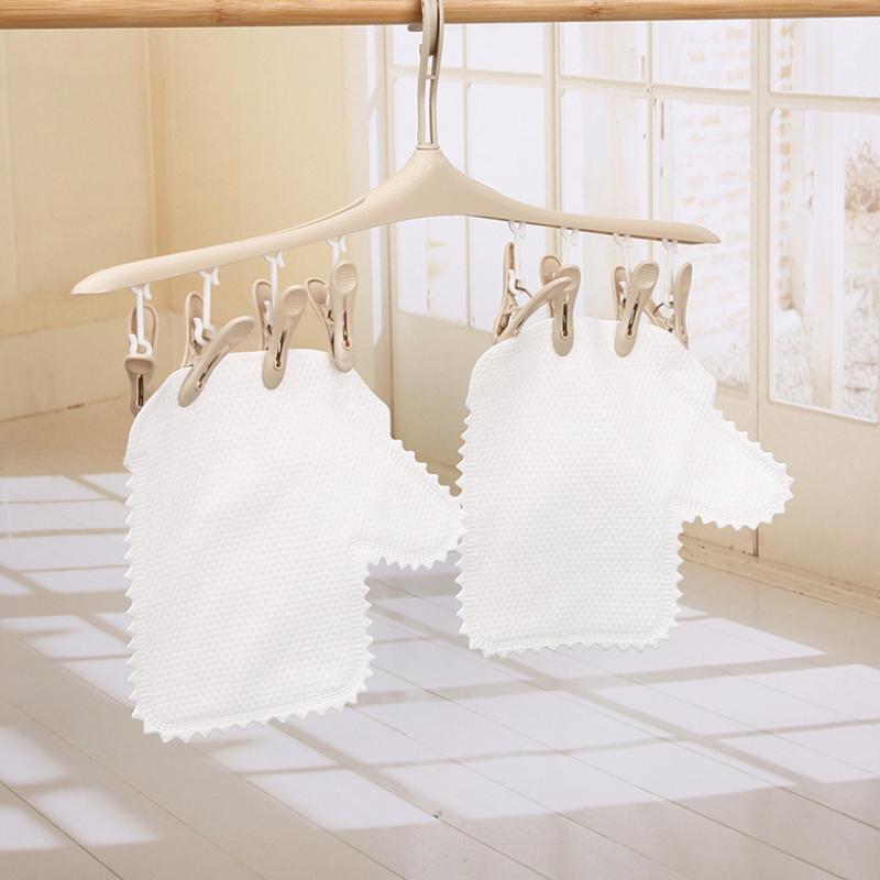 Home Dust Cleaning Removal Gloves Reusable Microfiber Gloves for Blinds House Clean Wet and Dry Dual-use Cloth, Household Cleaning Tools Accessories