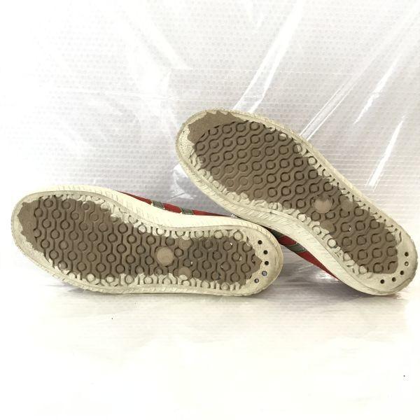 Yohji Yamamoto Y’s Low-Cut Sneaker 36 / 23.0cm / Rote Turnschuhe(GEBRAUCHT)