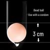 Men's Adult Erotic 3CM Beaded Silicone Sleeve