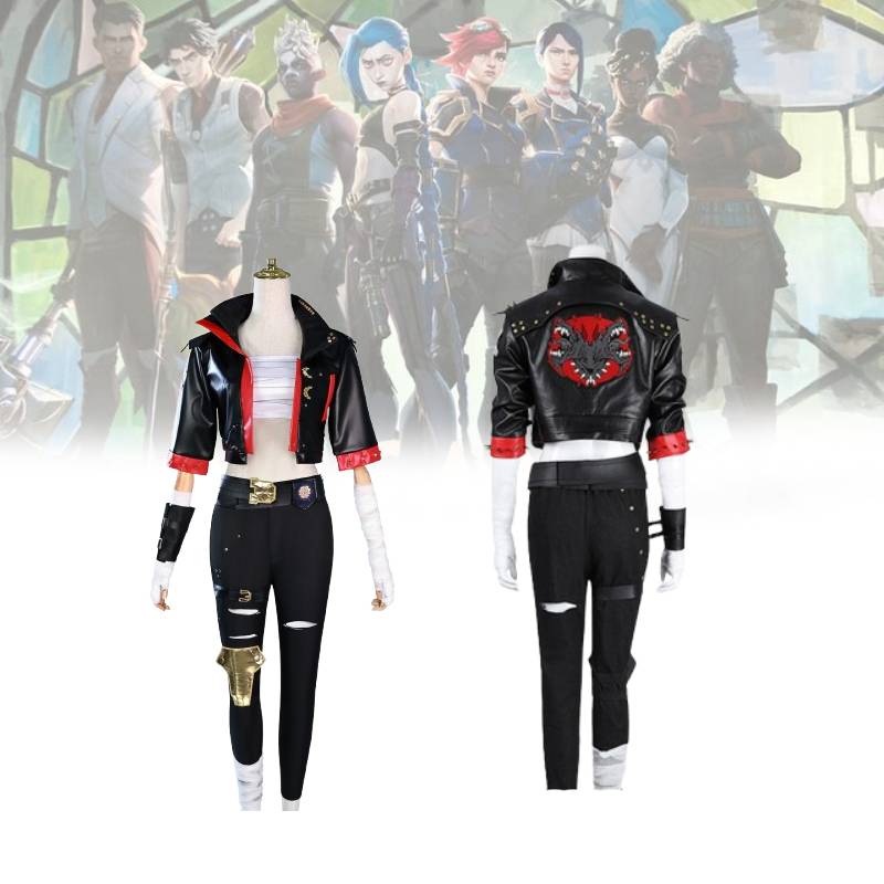 Of League Arcane Legends Cosplay Costume Authentic Anime Fighting Game Suit