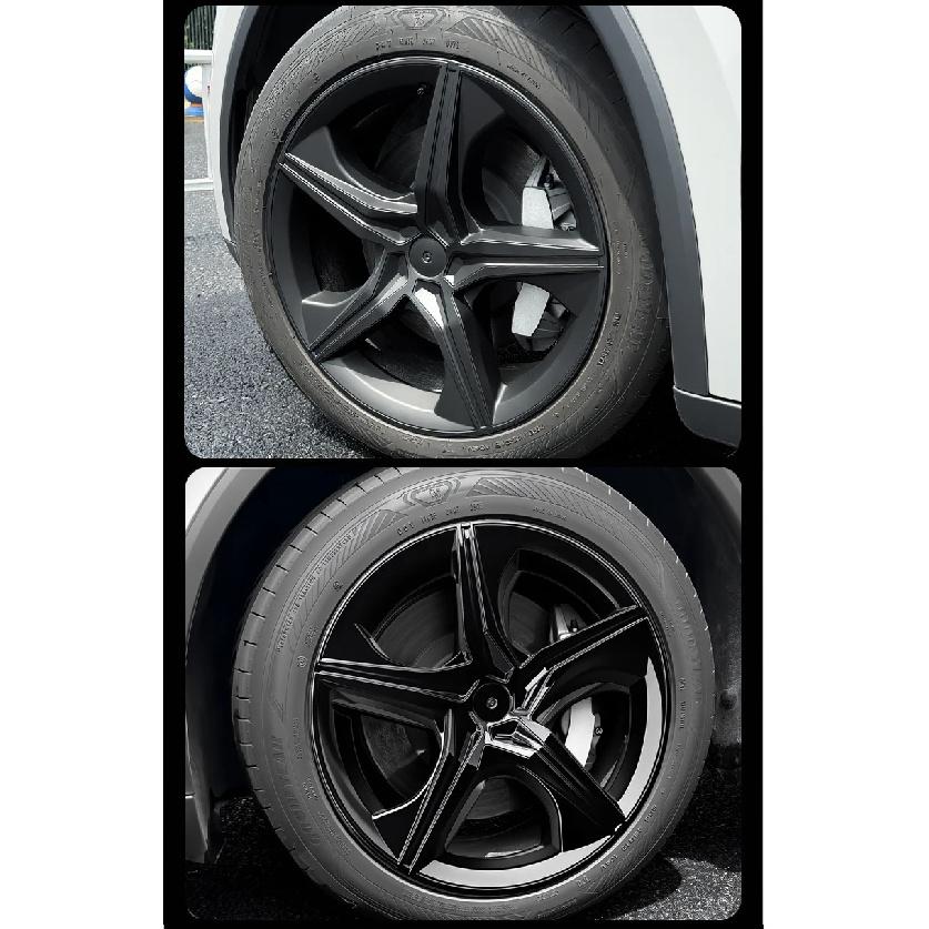 4PCS Full Cover Wheel Cover Replacement Performance for Tesla New Model Y Juniper 19 Inch Crossflow Wheel Caps Hubcap 2025 2026