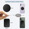 Untoom Metal Plate for Magnetic Car Phone Holder Iron Sheet Disk Sticker for Magnet Mobile Phone Holder Stand for iPhone