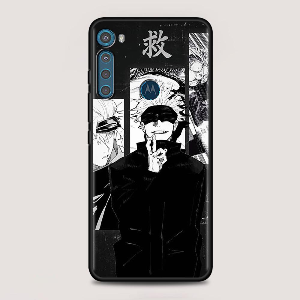 Jujutsu Kaisen Anime Pentru MOTOROLA One Fusion Husă pentru Moto G10 G9 G8 Plus Play Power One G20 G30 G40 G50 G60 Edge 20 Carcasă Telefon