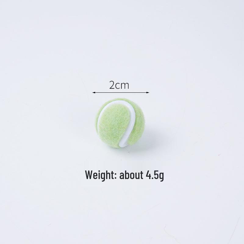 Mini Tennis Pendant Keyring & Earrings - Sports Accessories