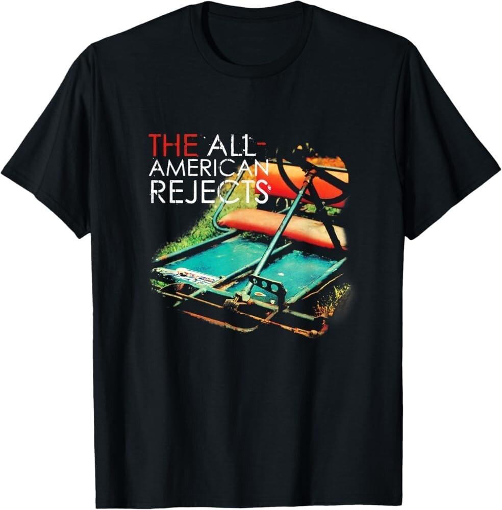 hot Merry Christmas The All-American Rejects Black  Cotton Shirt BT540 Unisex T-Shirt XXXL