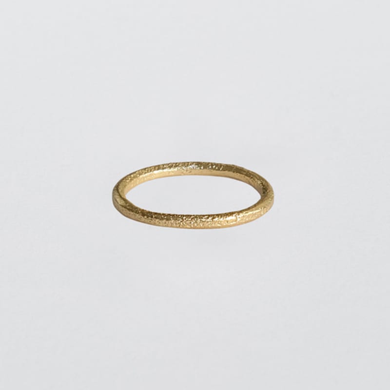 Another Layer Texture Ring (silver925)(2color)