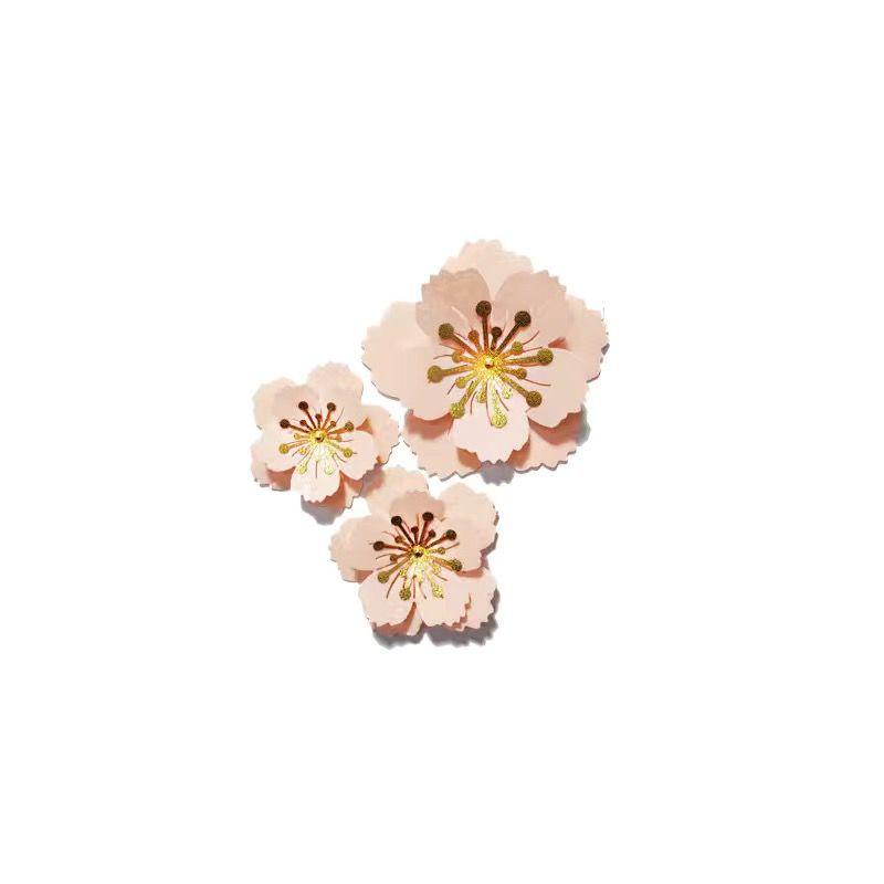 3D Декор Стены Свадебными Цветами - Декор Фона для Спальни Невесты