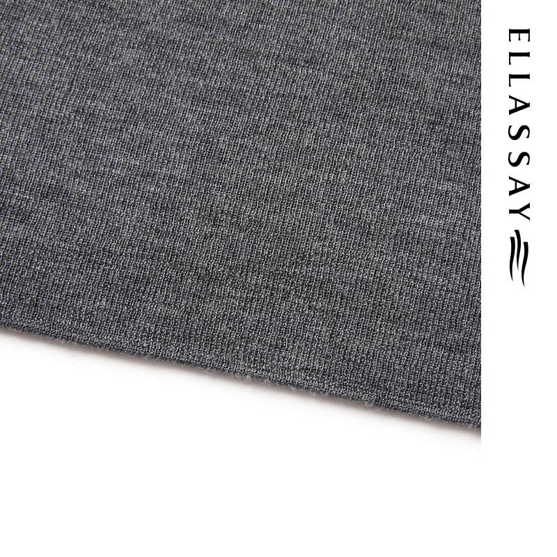 ELLASSAY Women's 100% Merino Wool Round Neck Knit Sweater