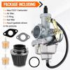 PZ27 Carburetor Replacement for TaoTao 200cc 125cc 150cc 250cc 4-stroke ATV Go Kart Dirt Bike Taotao Sunl Buyang Coolsport Lifan Kazuma Zongshen