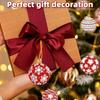 8/15/20Pcs Christmas DIY 2D Flat Acrylic Diamond Art Ornaments Double Sided Diamond Painting Kit for Home Xmas Party Craft Decor