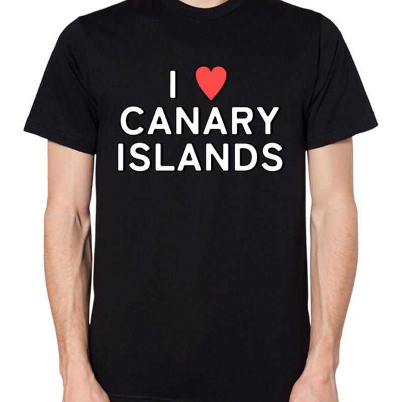 I Love Canary Islands T Shirt