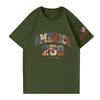 Women's Casual Fashion Round Neck Casual Print Short Sleeve T-Shirt Top