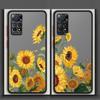Flower Sunflower Case for Xiaomi Redmi Note 14 A4 10 13 Pro Plus 11 13C 12 9S 14C Funda Back Phone Cover