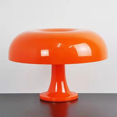 Neue stilvolle, moderne, klassische dänische Bauhaus Designer dekorative Pilz orange Tischlampe - Perfekt für Schlafzimmer oder Nachttisch Ta