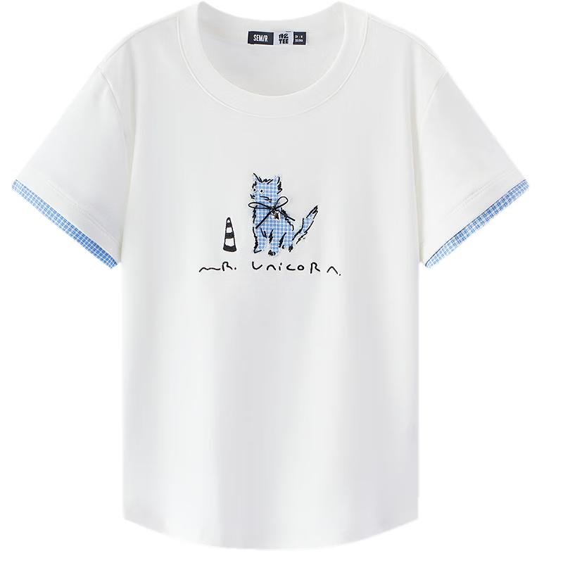 Semir Women s Cooling Faux Two-Piece T-Shirt XL