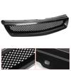 Griglia cofano anteriore Griglia per EK Stile JDM Type R Adatta per Honda Civic 1999 ‑ 2000