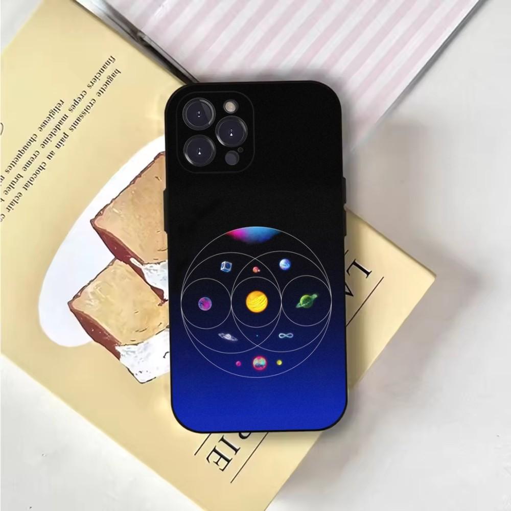 Band C-Coldplay Phone Case Phone Case For iPhone 16,15,14,13,12,11,Pro,X,XS,Max,XR,Plus,Mini Soft Black Cover