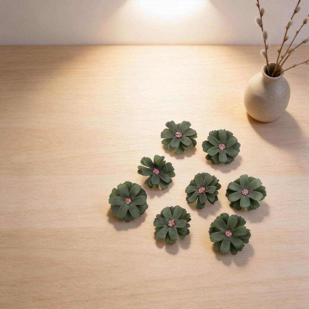 DIY Flower Decoration Silk Flower Heads Easy DIY Customization