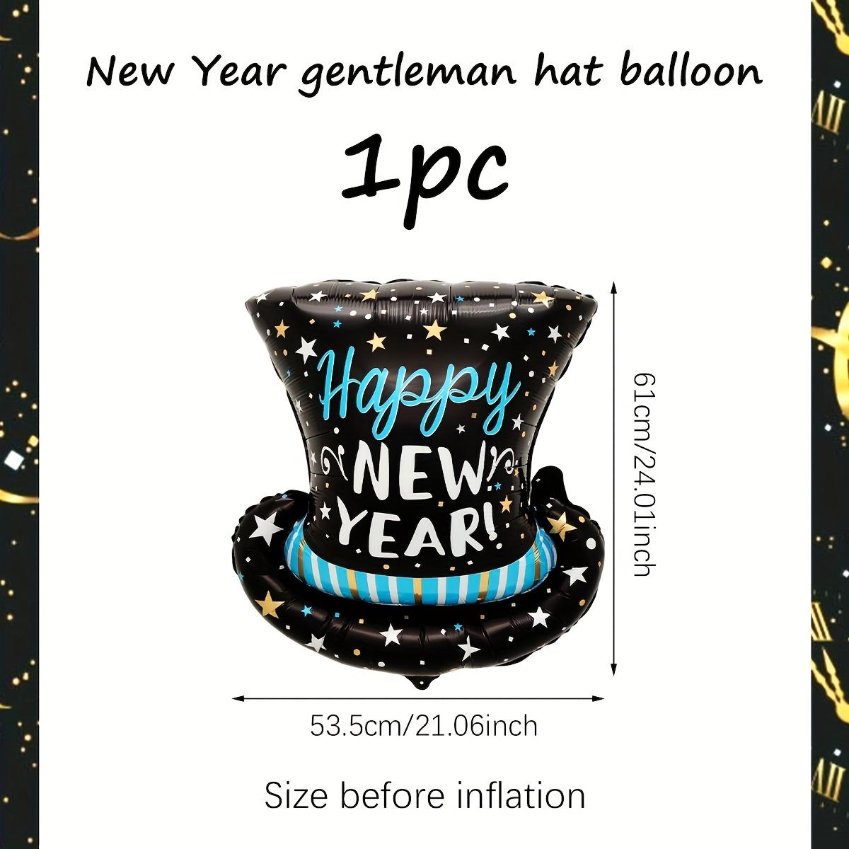 1/2pcs Happy New Year Balloons Welcome The New Year 2026 Party Wedding Birthday Family Party Decorations As Picture