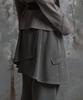 Jenyujeu Layers Wrap Sweatpants - Ash Gray