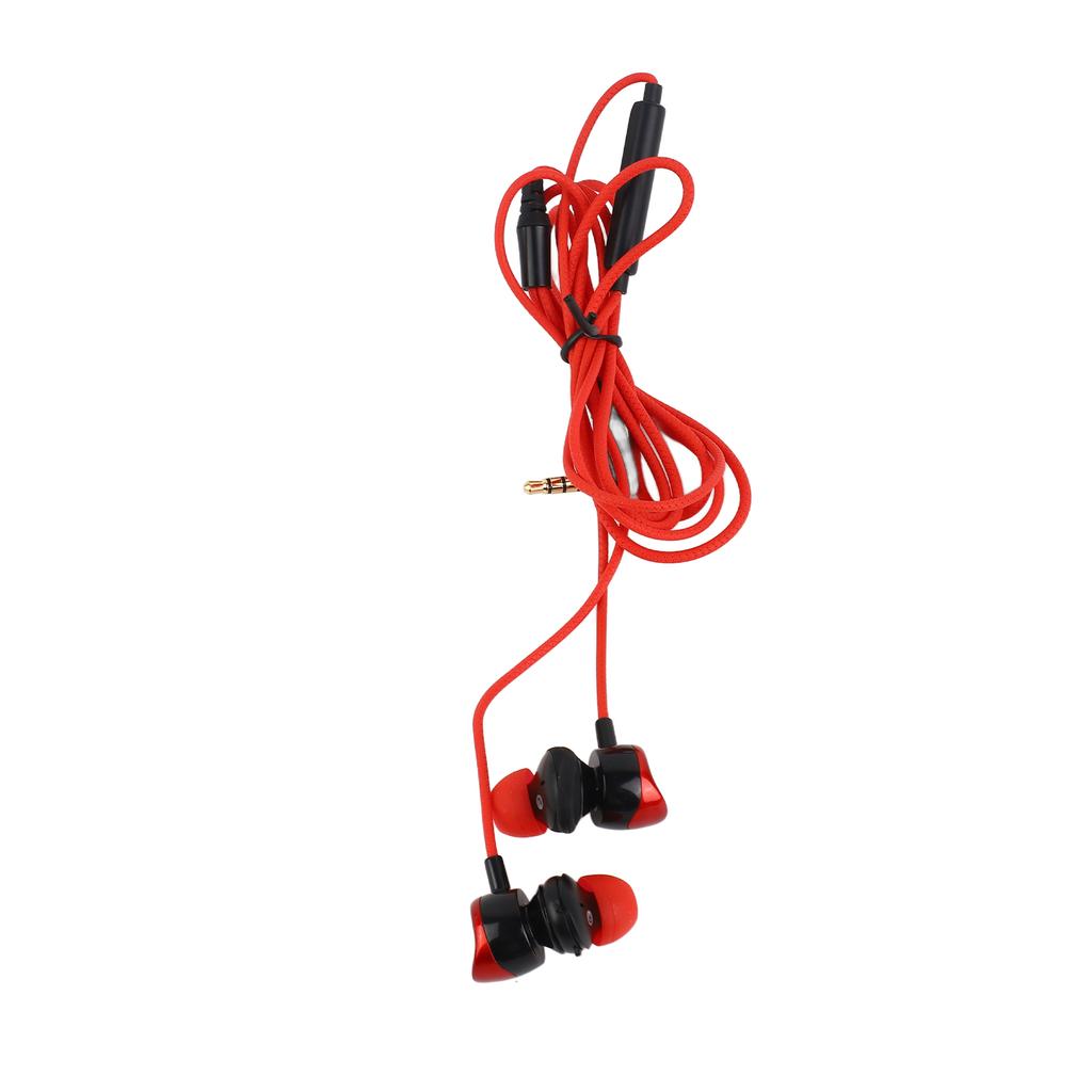 Gaming Earphone Dual Microphone Volume Control Clear Sound Wired Gaming Earbuds Headset with Detacha