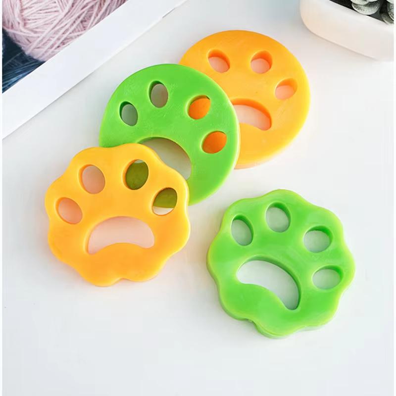 1PCS Pet Hair Removers Washing Machine Hair Remover Reusable Cat Dog Fur Lint Hair Remover Clothes Dryer Cleaning Laundry Tools
