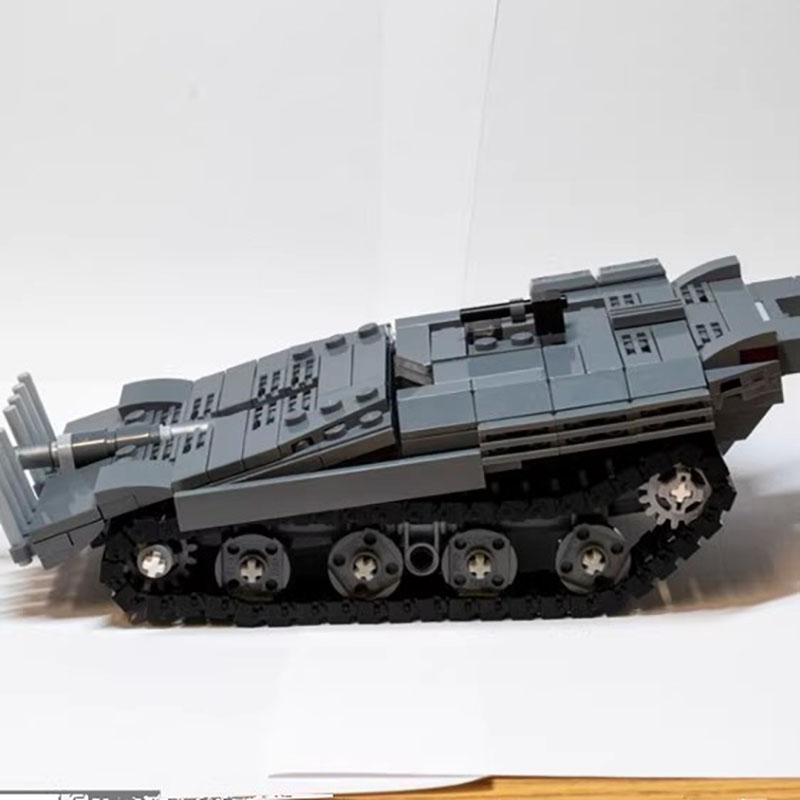 MOC103 Panzer 336 Teile elektronisches Zeichenpuzzle Baustein Modell Spielzeug