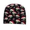 Halloween Series Jacquard Knitted Hat European and American Fashion Skull Portrait Beanie Pullover