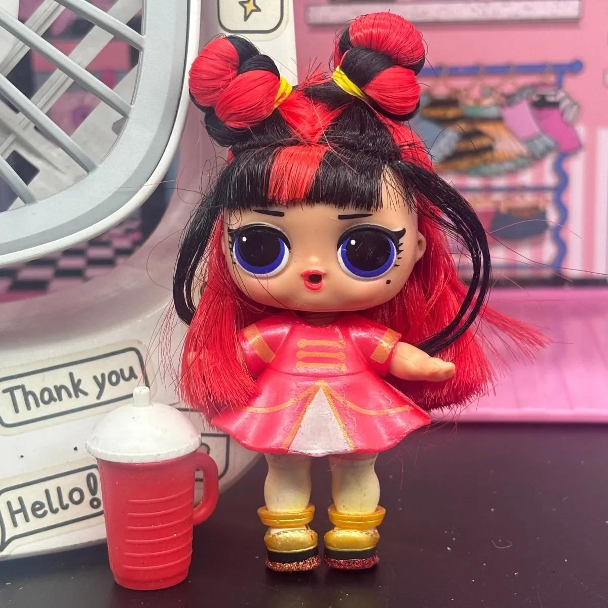 

Коллекционная кукла LOL 8 см для девочки, игрушка для самостоятельной сборки, набор куклы включает одежду, обувь и аксессуары, подарок на день рождения для детей