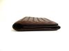 Authentic BOTTEGA VENETA Intrecciato Dark Brown Leather Trifold Wallet Compact Wallet #b118  Seller Refurbished