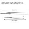 Fish   Aquarium Water Plants Planting Clip Stainless Steel Tweezers Cultivate Tool