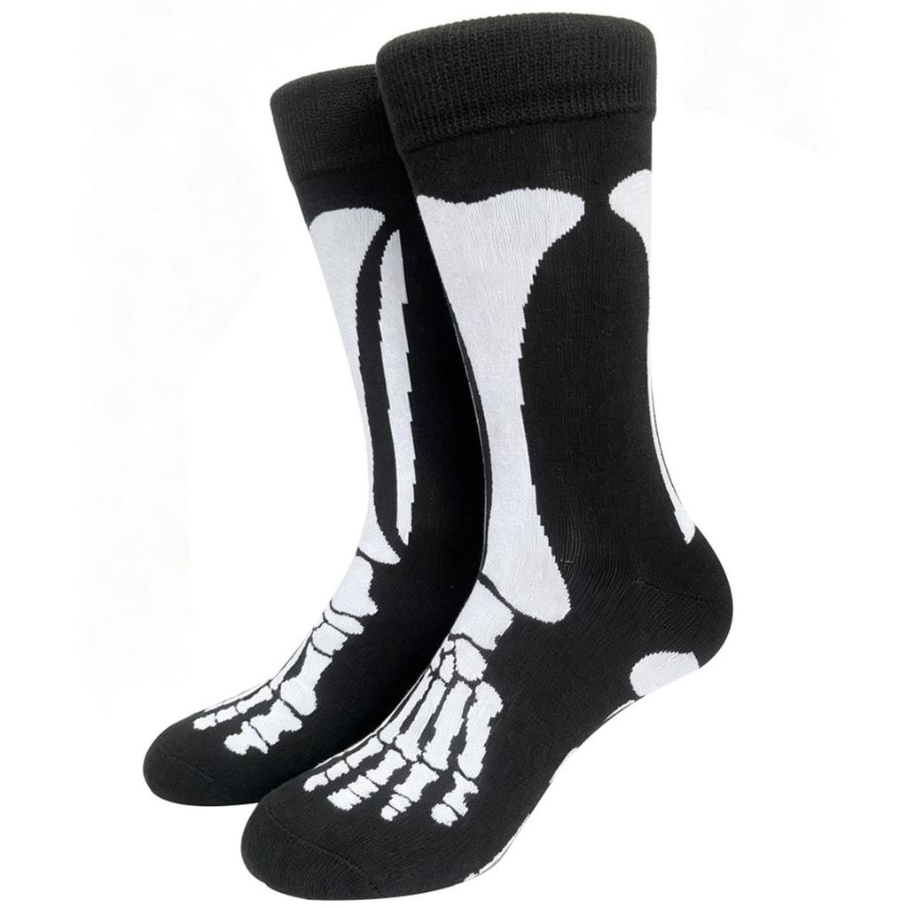 Adult Casual Halloween Printed Knee High Socks for Women Men Holiday Fun