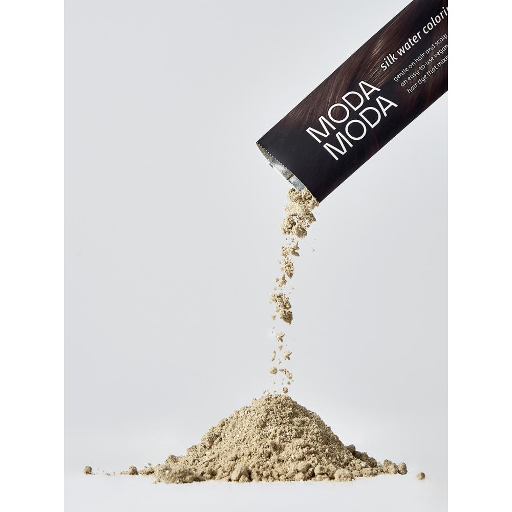Moda Moda Seidenfarbe Dunkelbraun 2 Mal