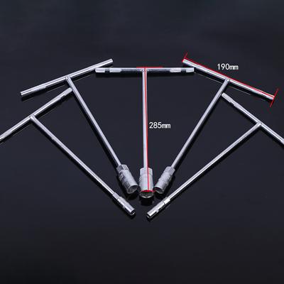 5pcs T Handle Socket Wrench Hexagon Spanner 8-14mm Socket Wrench Tool For Bike Motorcycle Manual  T-shaped Socket Spanner